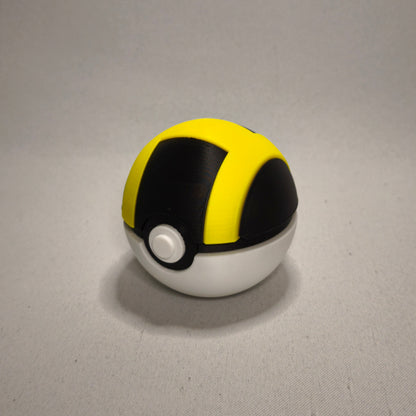 Pack de 4 pokeball pour dresseur avec support d'exposition - Attrapez-les Tous avec Style !