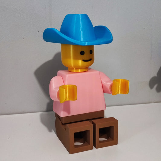 Figurine Style LEGO 21 cm