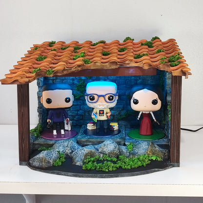 Figurine personnalisée en résine type diorama