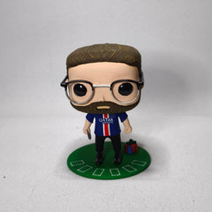 Figurine personnalisée style pop en résine