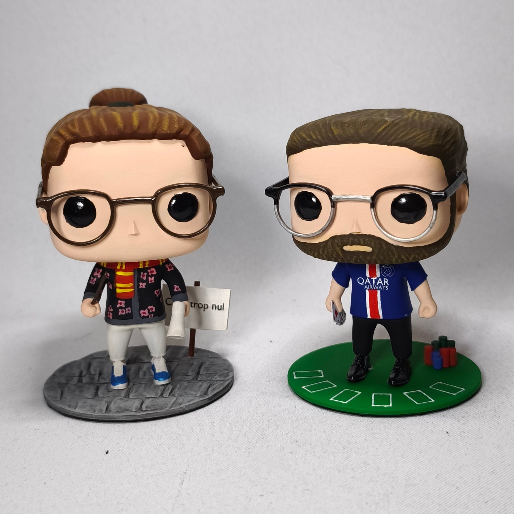 figurines résine