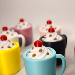 Porte-clé Tasse Anti-Stress - Personnalisez Votre Moment de Détente !