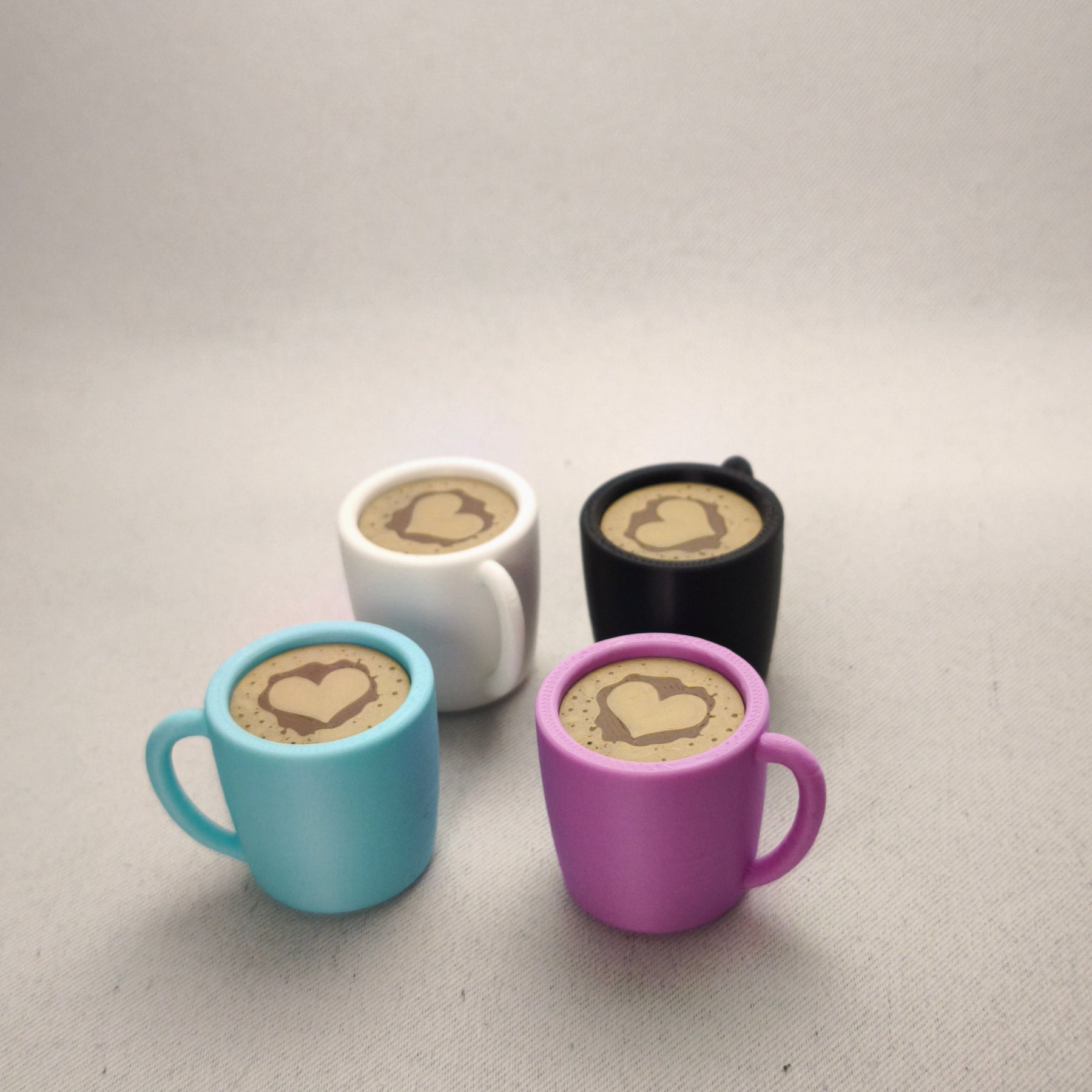 Porte-clé Tasse Anti-Stress - Personnalisez Votre Moment de Détente !
