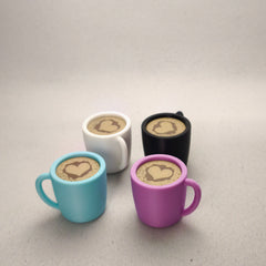 Porte-clé Tasse Anti-Stress - Personnalisez Votre Moment de Détente !