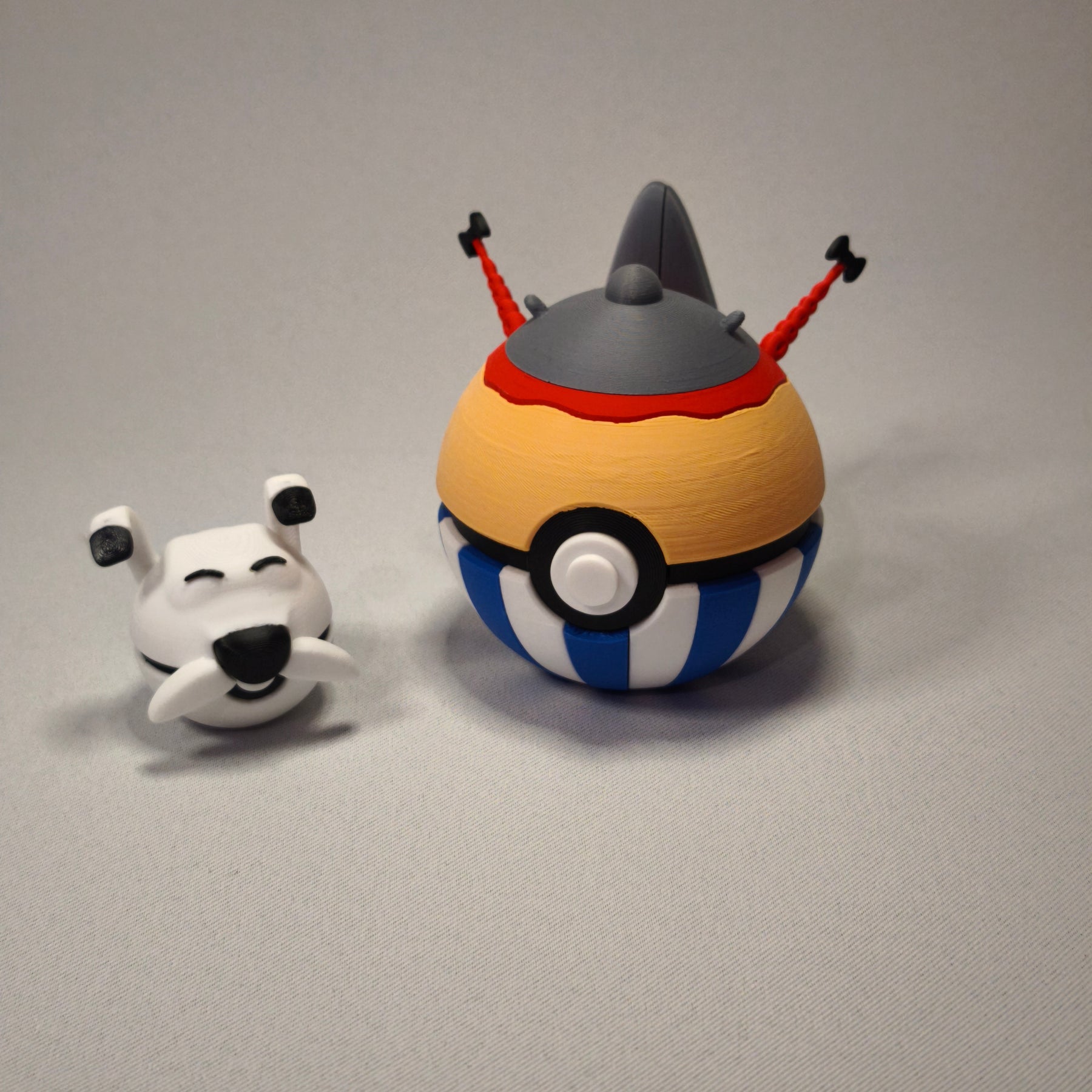 MS3D Ball Obélix & Idéfix avec adaptateur de support – Gauloiserie et aventure au format collector !