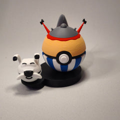 MS3D Ball Obélix & Idéfix avec adaptateur de support – Gauloiserie et aventure au format collector !