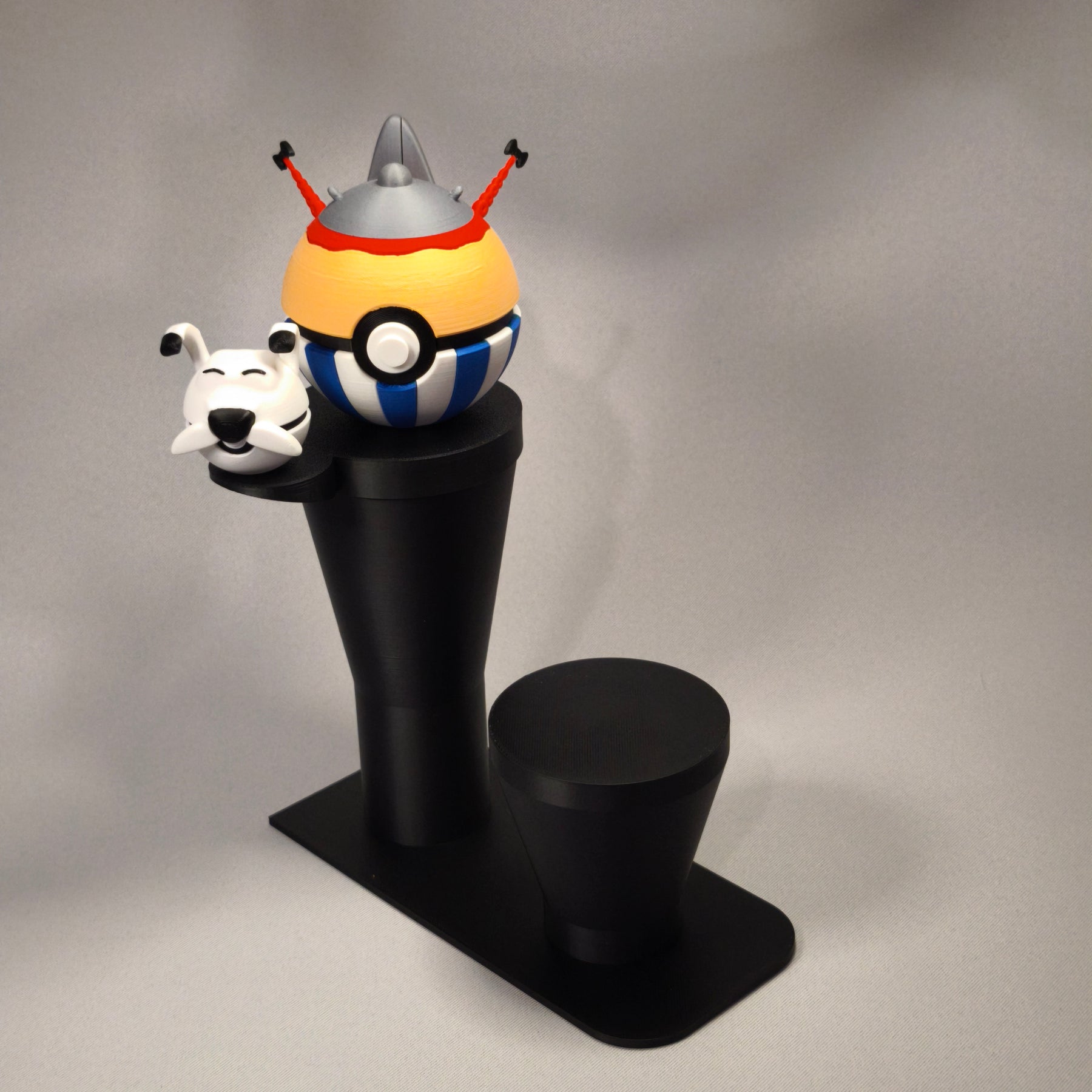 MS3D Ball Obélix & Idéfix avec adaptateur de support – Gauloiserie et aventure au format collector !