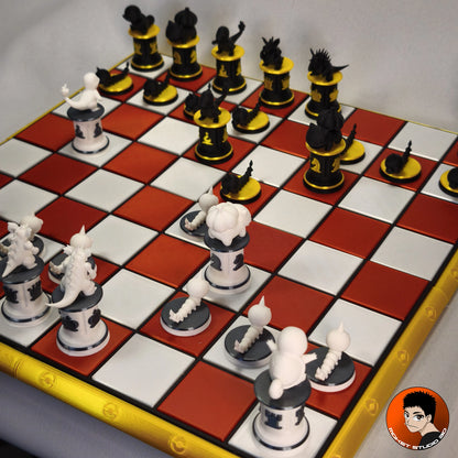 Set de pièces d’Échecs Pokémon – 16 pièces personnalisables