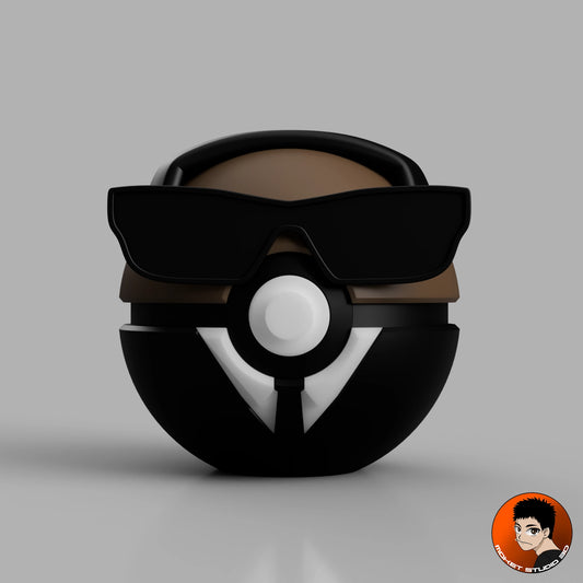 MS3D Ball Agent J – Le style, l’élégance… et un neuralyseur toujours prêt ! 🕶️