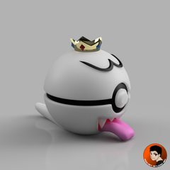 MS3D Ball King Boo – Le maître des fantômes capturé dans une sphère hantée ! 👻👑