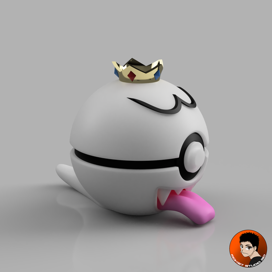 MS3D Ball King Boo – Le maître des fantômes capturé dans une sphère hantée ! 👻👑