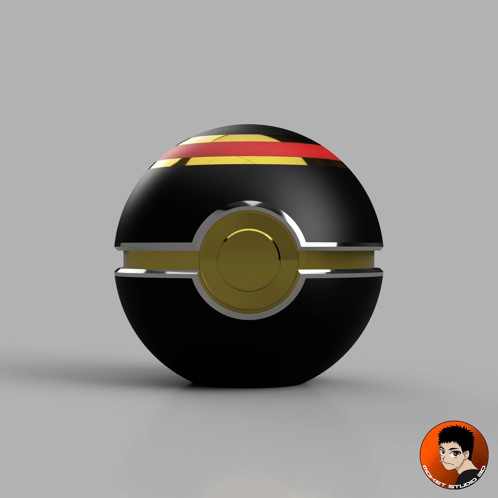 Luxe Ball - Objet déco collector Pokémon fait main en impression 3D