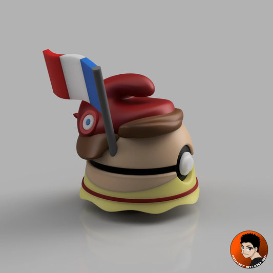 MS3D Ball Marianne – Symbole de la République 🇫🇷⚪🔵🔴