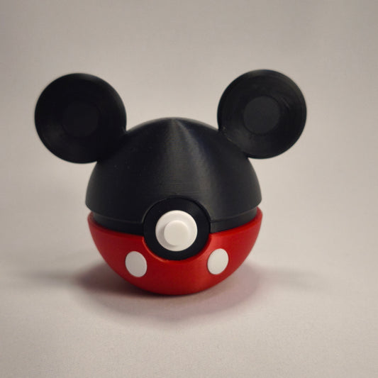 MS3D Ball Duo Mickey & Minnie avec Support Double – La magie Disney version Pokémon !