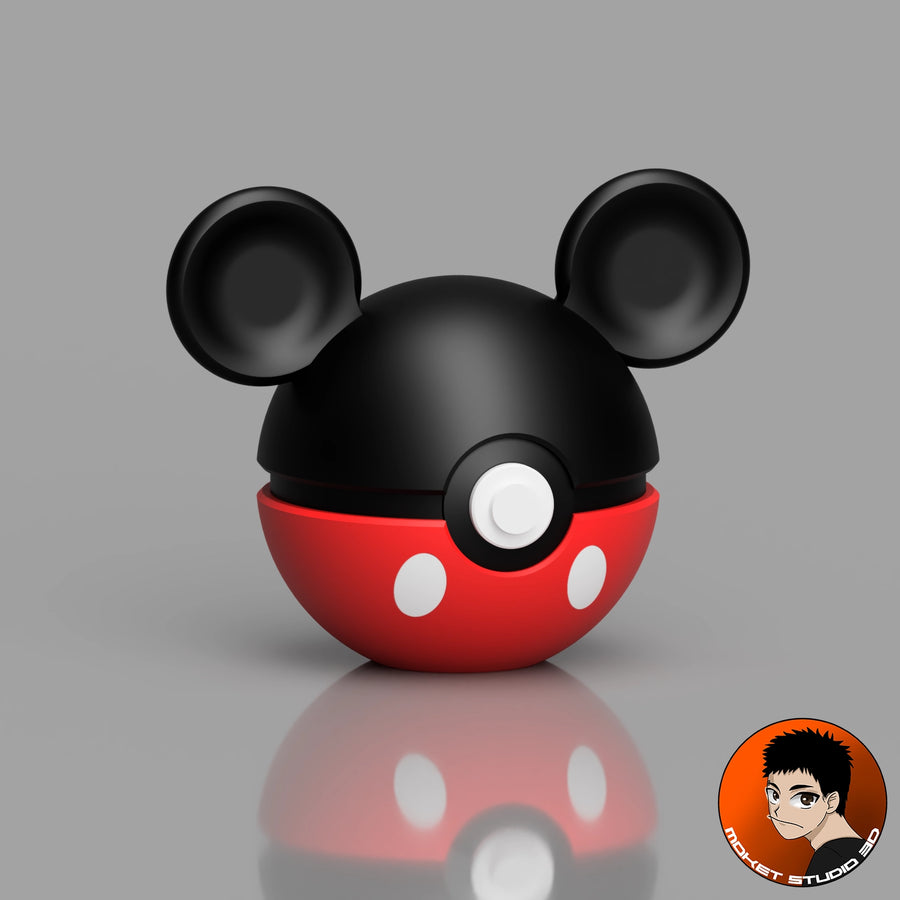 MS3D Ball porte-clé Mickey – La Magie de Disney au Service des Dresseurs !