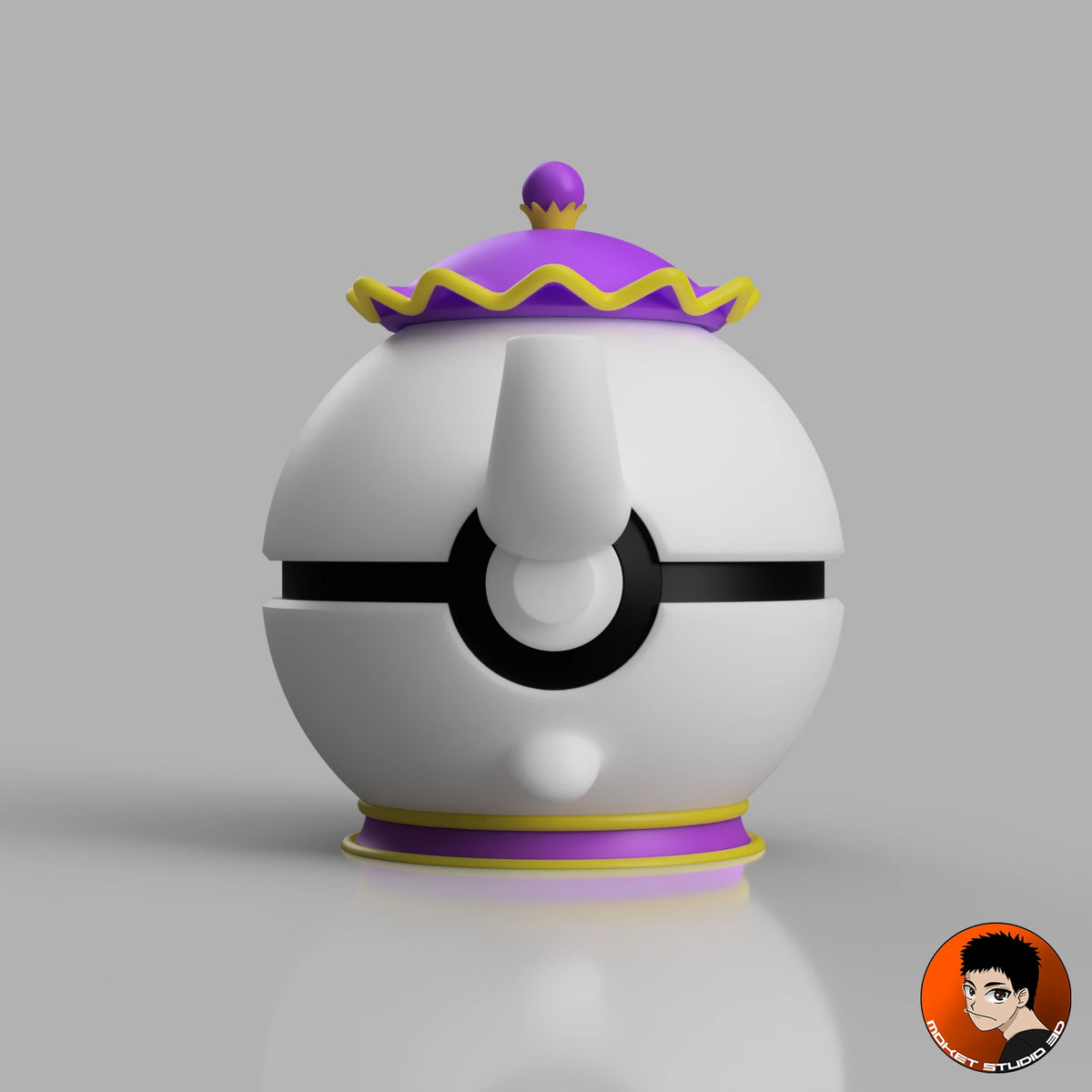 MS3D Ball Mrs. Potts – Beauty and the Beast ☕