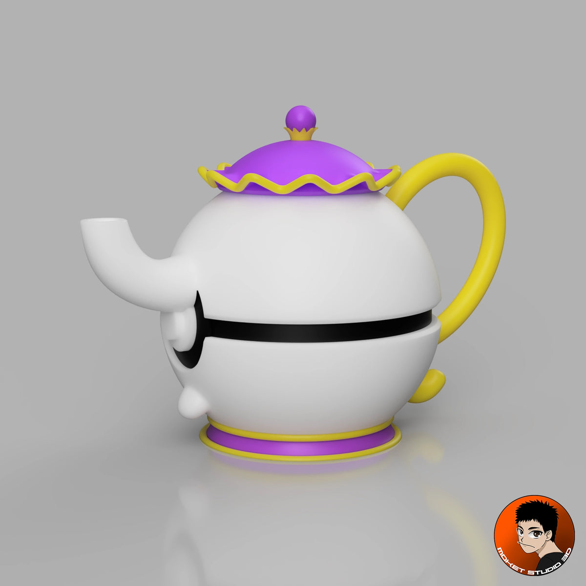 MS3D Ball Mrs. Potts – Beauty and the Beast ☕