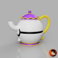 MS3D Ball Mme Samovar – La Belle et la Bête ☕