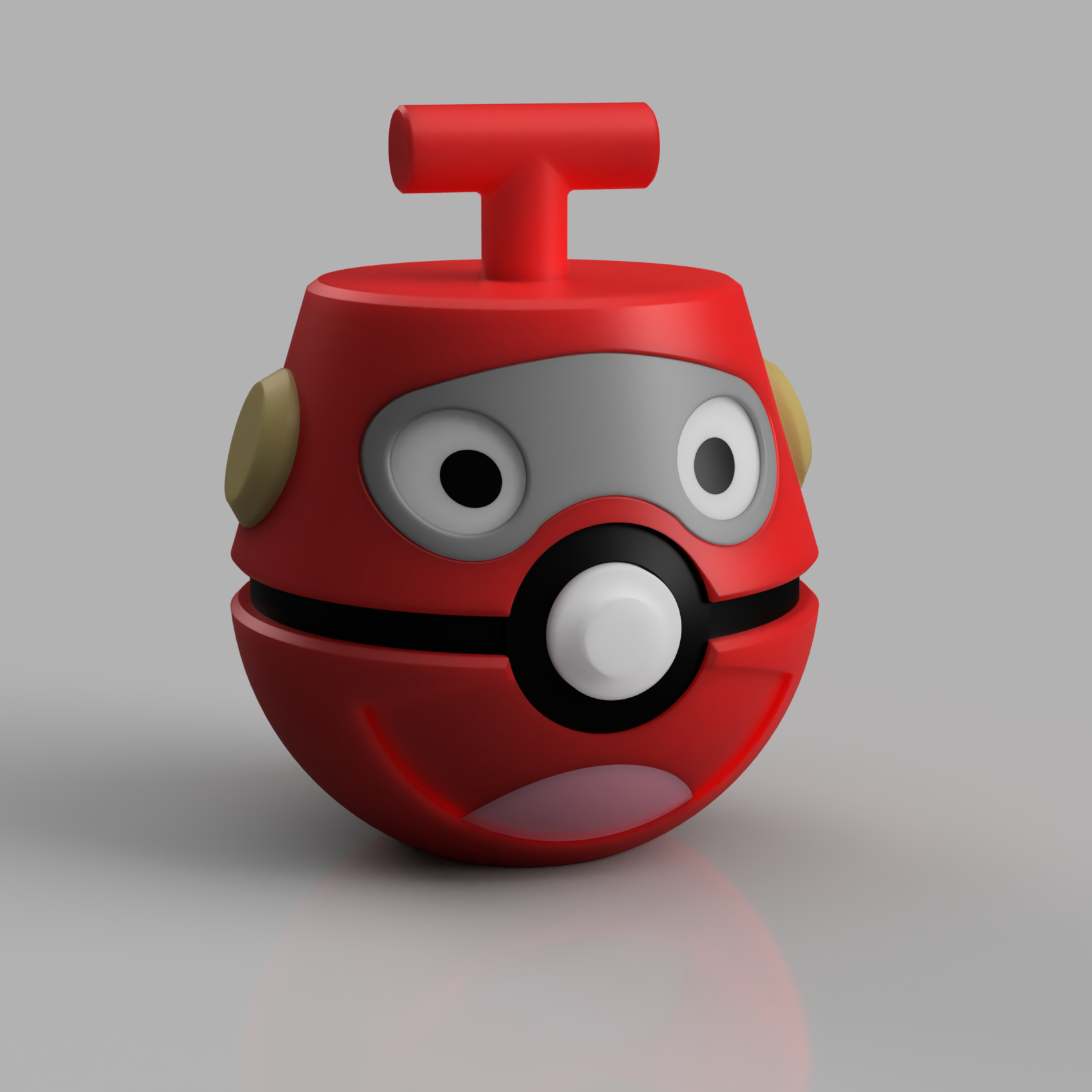 MS3D Ball Nono Le Petit Robot – Le Compagnon Parfait des Dresseurs Galactiques ! 🤖✨