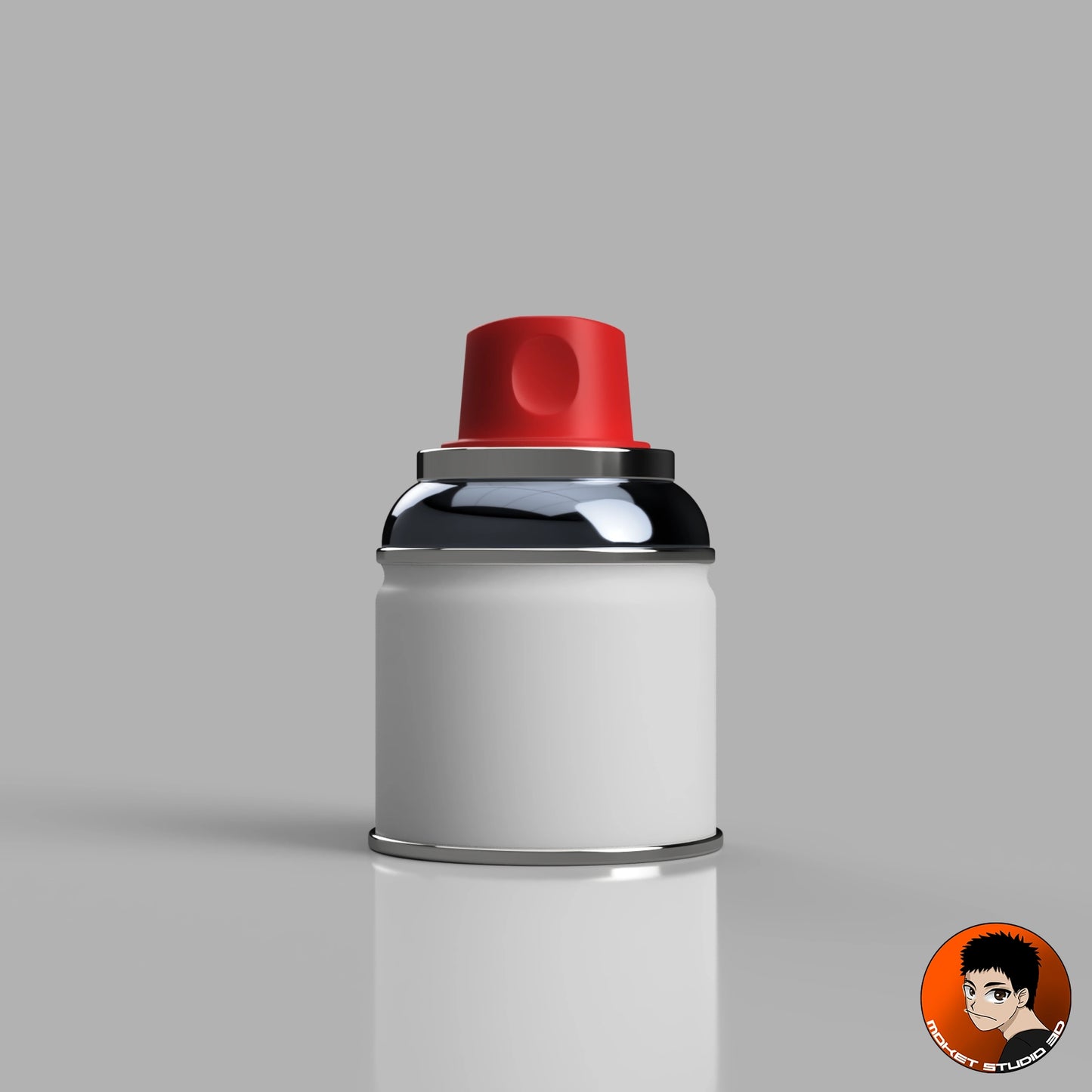 Bombe de Peinture Vierge – Le clicker à personnaliser sans limites