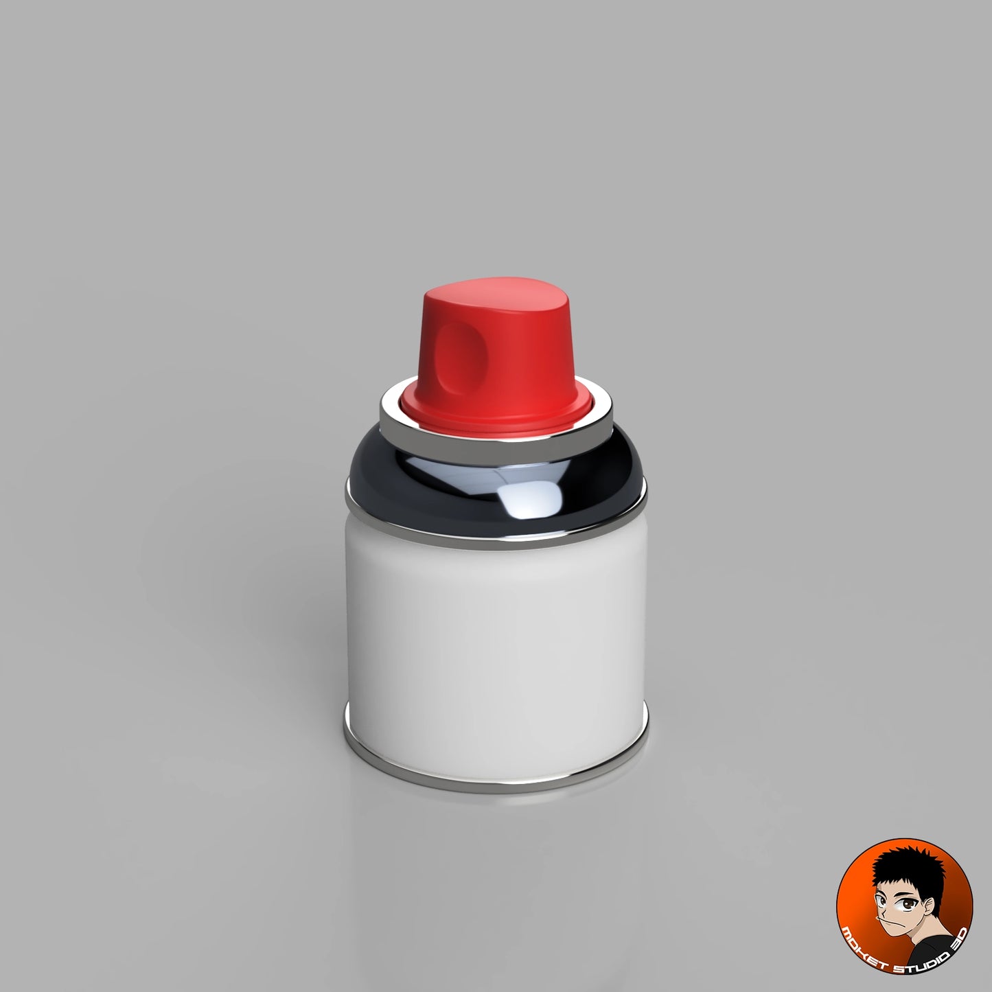 Bombe de Peinture Vierge – Le clicker à personnaliser sans limites