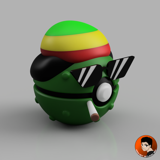 MS3D Ball Pickle Rasta – Chill attitude et good vibes au format collector ! 🥒