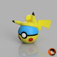 MS3D Ball PikaSchtroumpf – Quand le village bleu rencontre l’électricité jaune !