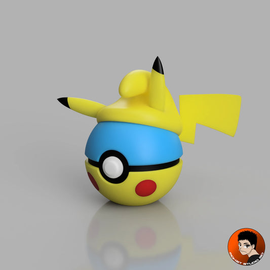 MS3D Ball PikaSchtroumpf – Quand le village bleu rencontre l’électricité jaune !