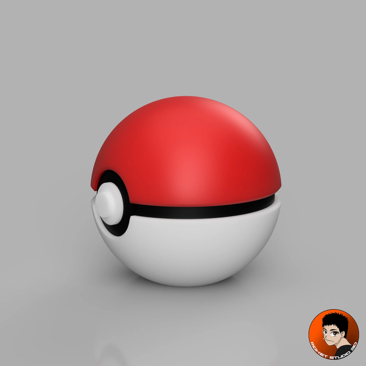 Capture Ball - Handmade 3D Printed Pokémon Collector's Decorative Item