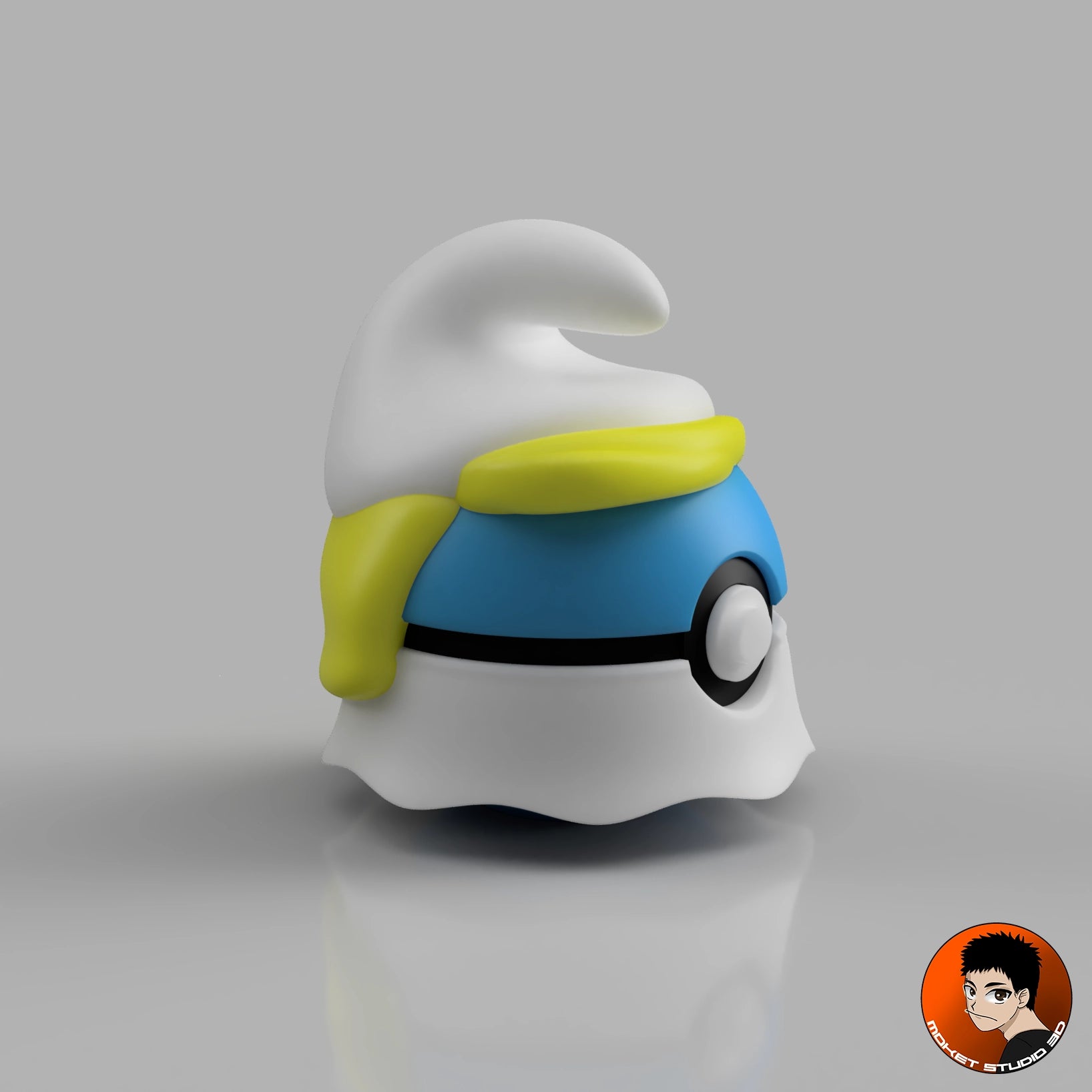MS3D Ball Porte-clés Schtroumpfette – La grâce et la douceur en version collector !