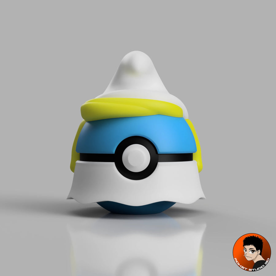 MS3D Ball Porte-clés Schtroumpfette – La grâce et la douceur en version collector !