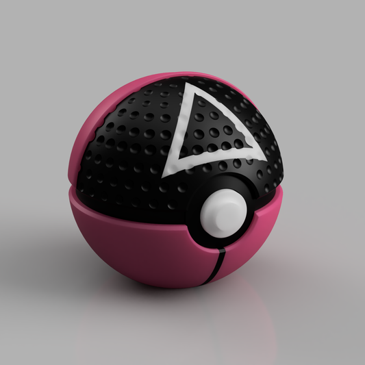 MS3D Ball Garde de Squid Game Triangle – L’univers Pokémon rencontre le jeu mortel ! 🔺🟣