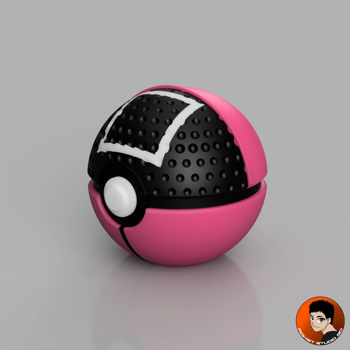 MS3D Ball Squid Game Quadratische Wache – Das Pokémon-Universum trifft auf das tödliche Spiel! 🔺🟣