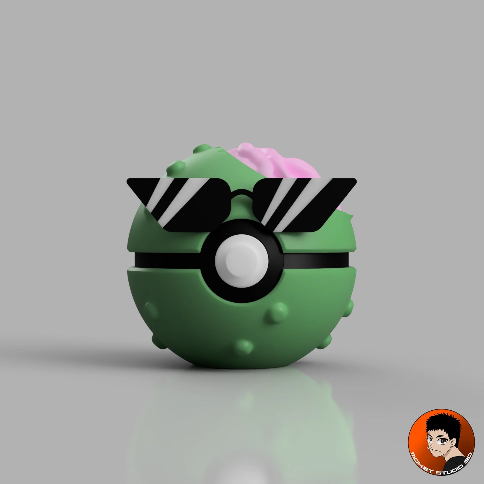 MS3D Ball Pickle Zombie– Le cornichon le plus effrayant de votre collection ! 🥒
